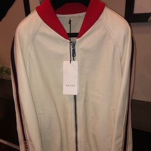 Gucci Bomber Jacket With Logo **Retails at 4500**